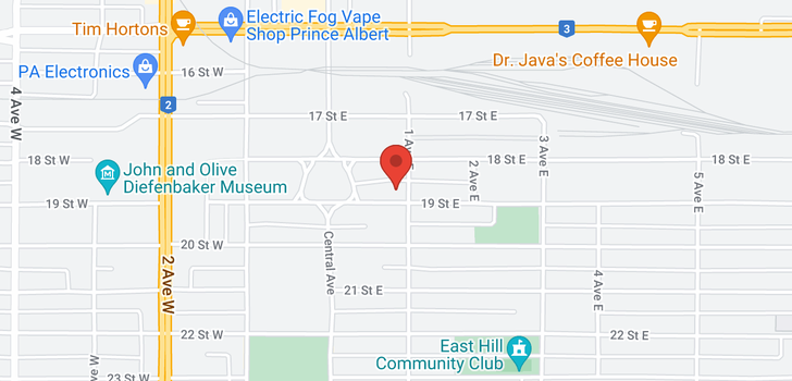 map of 203 54 19th ST E